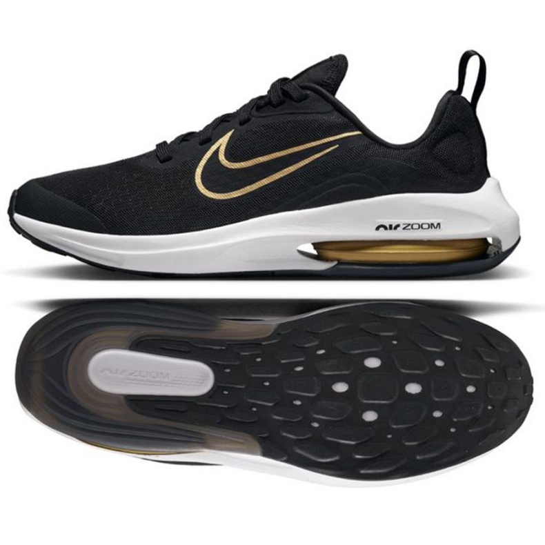 Juoksukengät Nike Air Zoom Arcadia 2 Jr DM8491 001 musta