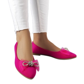 LaGarden vaaleanpunaiset balettiasut, joissa on jousi ja strassit vaaleanpunainen