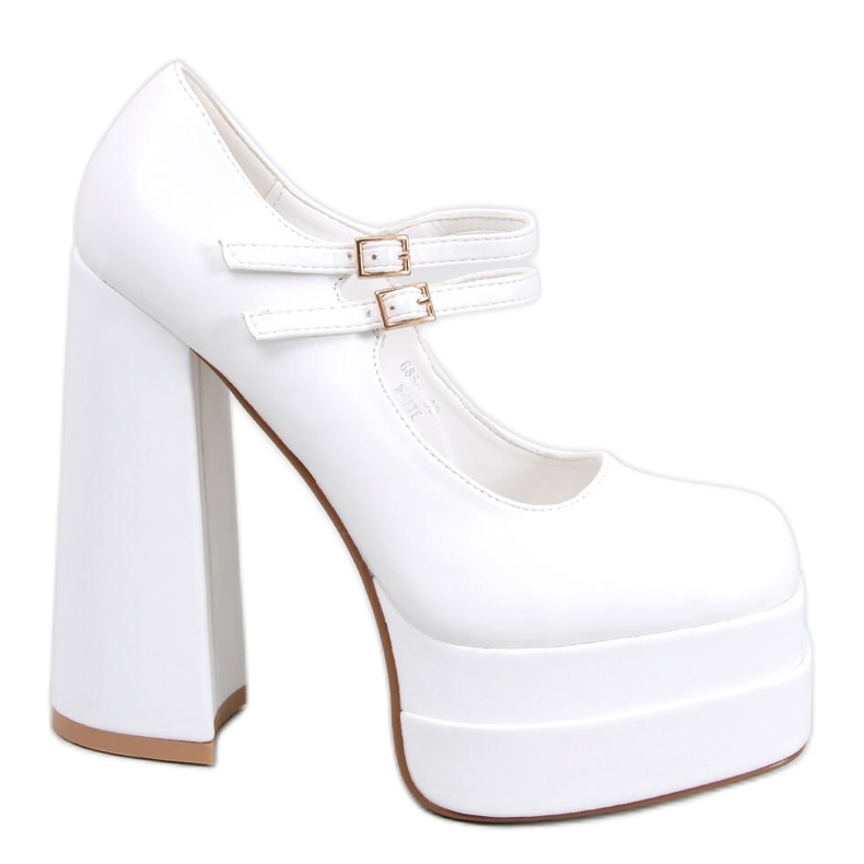 BM Loit White viljan alustapumput valkoinen