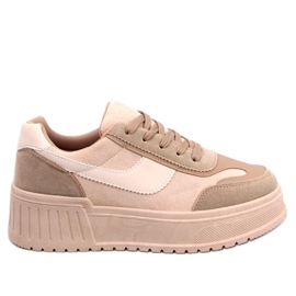 BM Platform lenkkarit Foret Khaki beige
