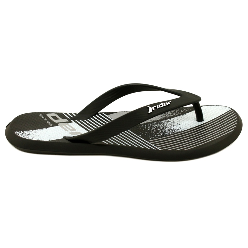 Miesten tossut Rider 83419 AH973 musta/valkoinen