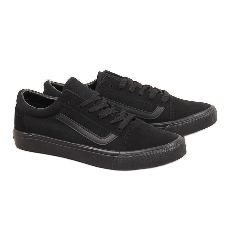 Miesten matalat mustat tennarit Atletico WY18081