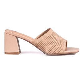 Naisten tekstiilitossut Shelovet beige