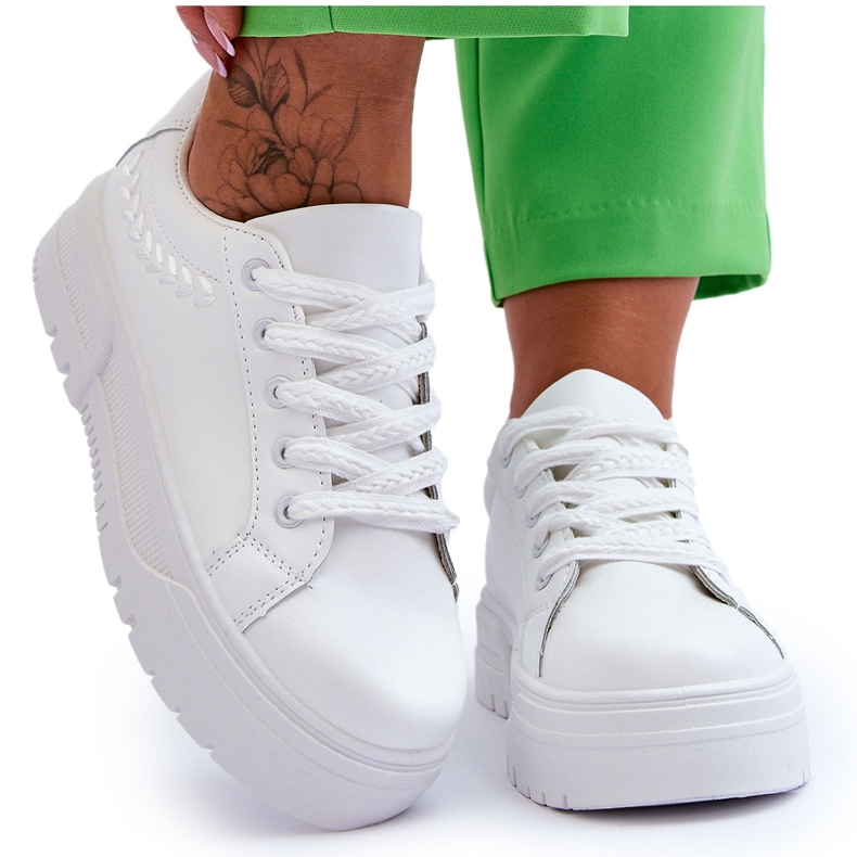 FG2 Mukavat naisten urheilukengät, valkoinen Devan