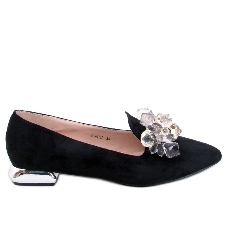 PA1 Lords-loaferit Falconi Black -kivillä musta