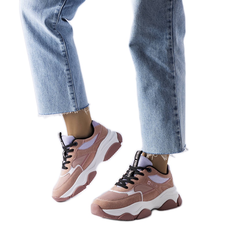 Pink Big Star -lenkkarit JJ274577 vaaleanpunainen