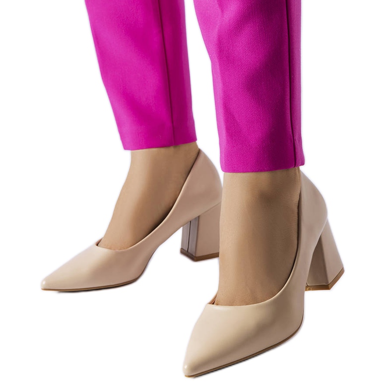 Fanchon beige stiletto-pumput