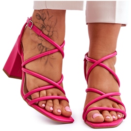 FJ1 Klassiset korkeakorkoiset sandaalit Fuchsia Lucetta vaaleanpunainen FJ1 Klassiset korkeakorkoiset sandaalit Fuchsia Lucetta vaaleanpunainen