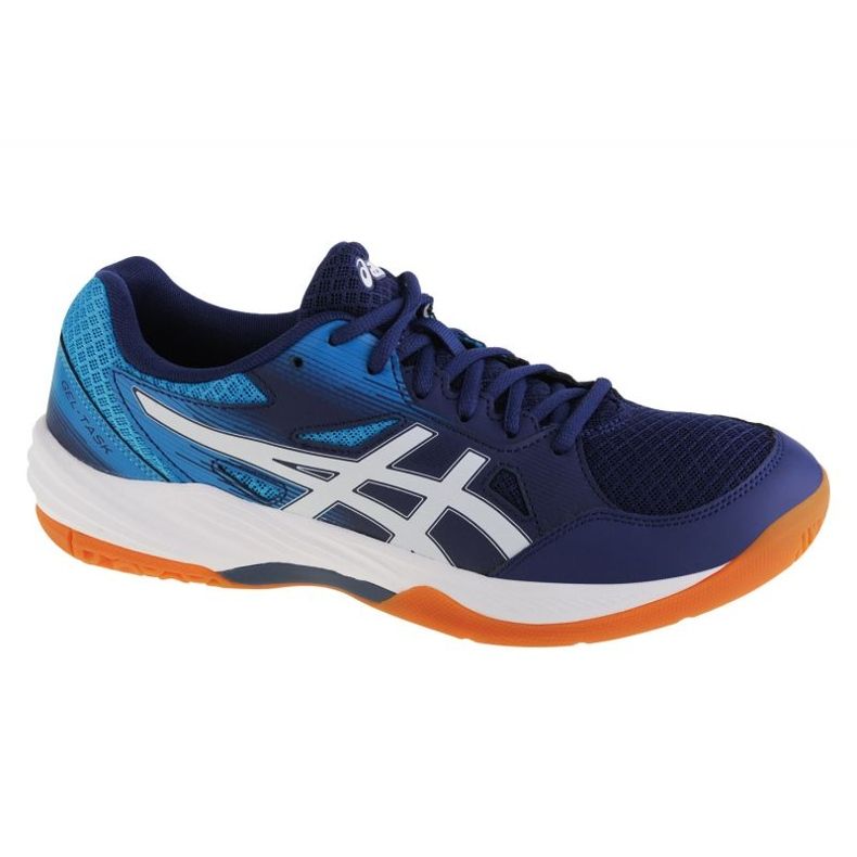 Asics Gel-Task 3 lentopallokengät M 1071A077-401 laivastonsininen sininen