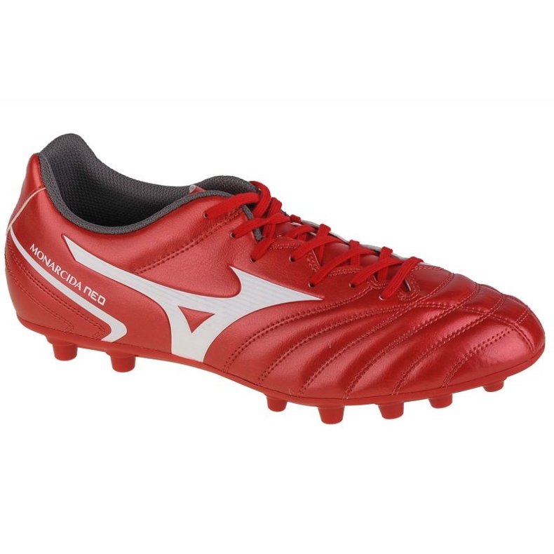 Mizuno Monarcida Ii Select Ag M P1GA222660 jalkapallokengät punainen appelsiinit ja punaiset