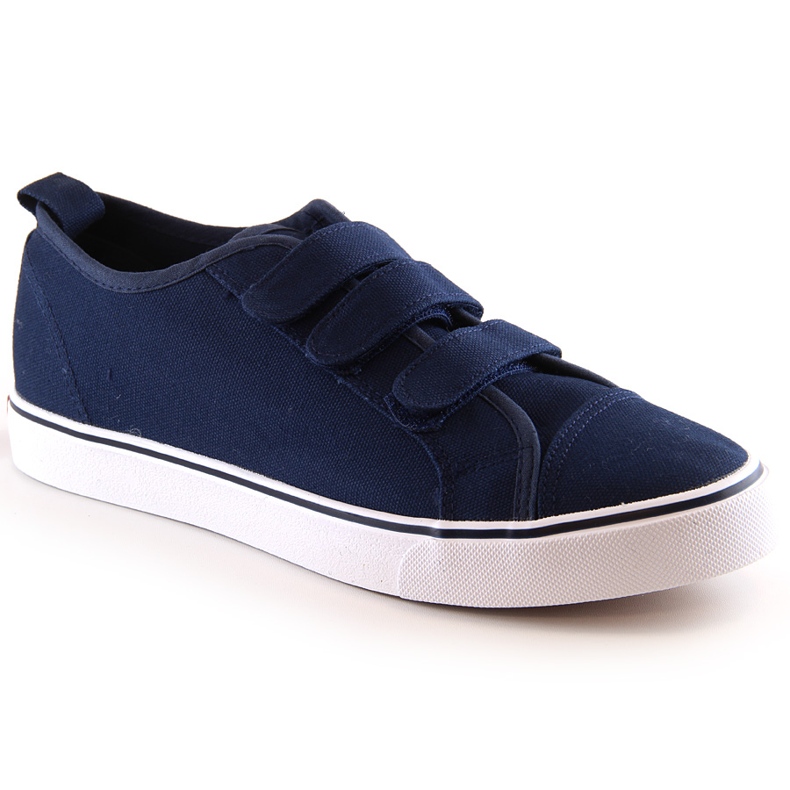 Atletico 19759 laivastonsiniset velcro tennarit sininen