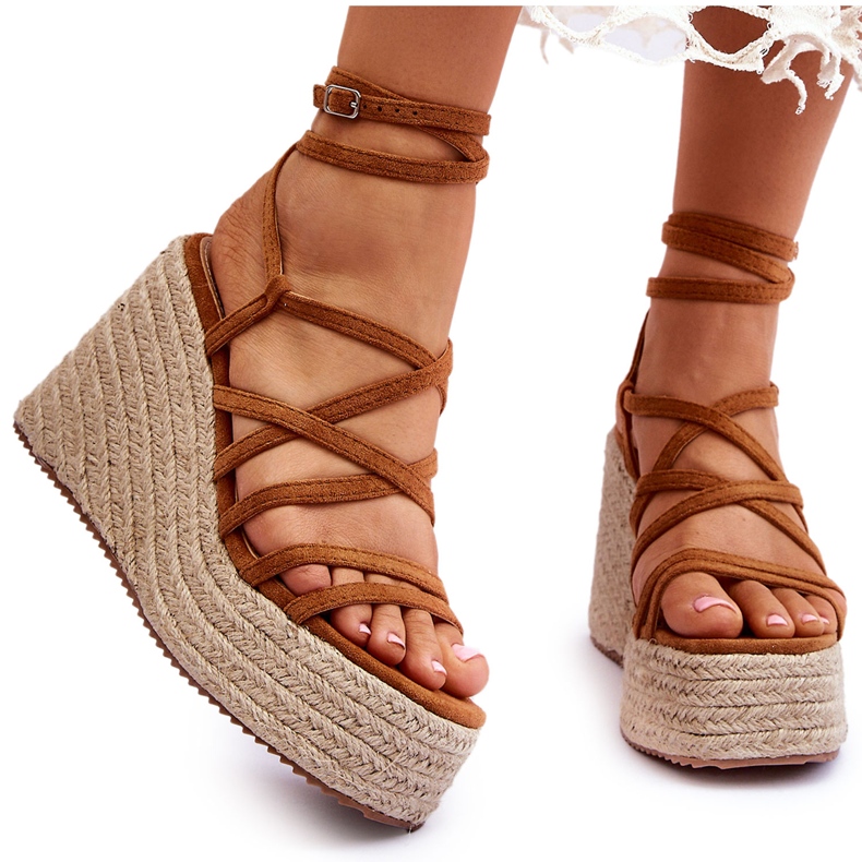 Nahkasandaalit Ruskea Margaritt