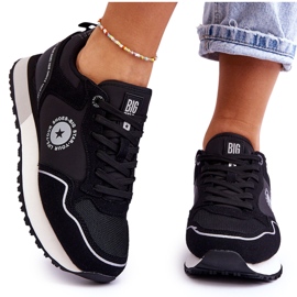 Naisten lenkkarit Memory Foam System Big Star LL274541 musta