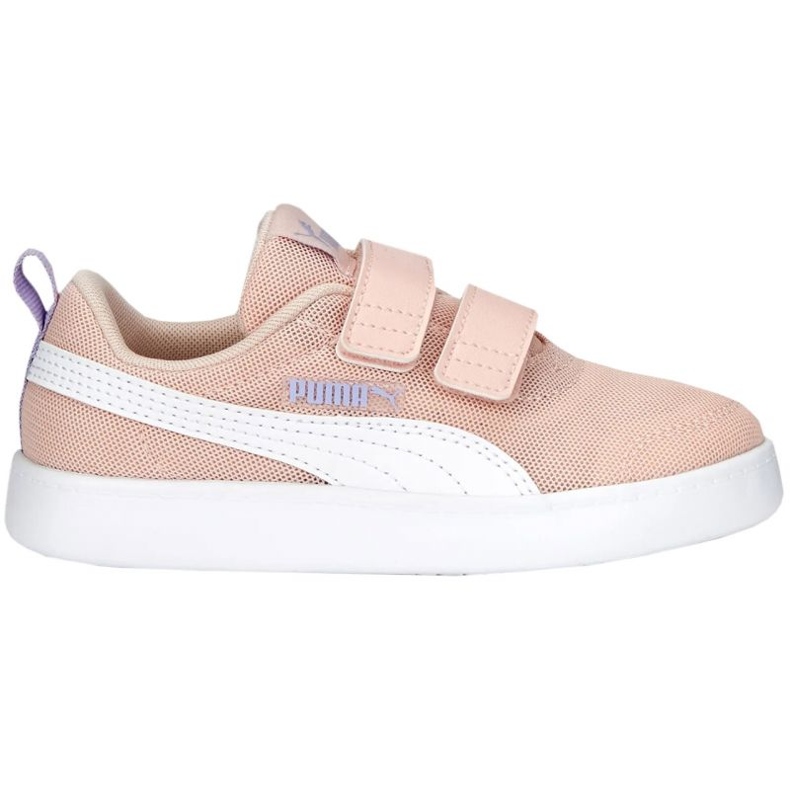 Puma Courtflex v2 Mesh V Ps Jr -kengät 371758 13 vaaleanpunainen