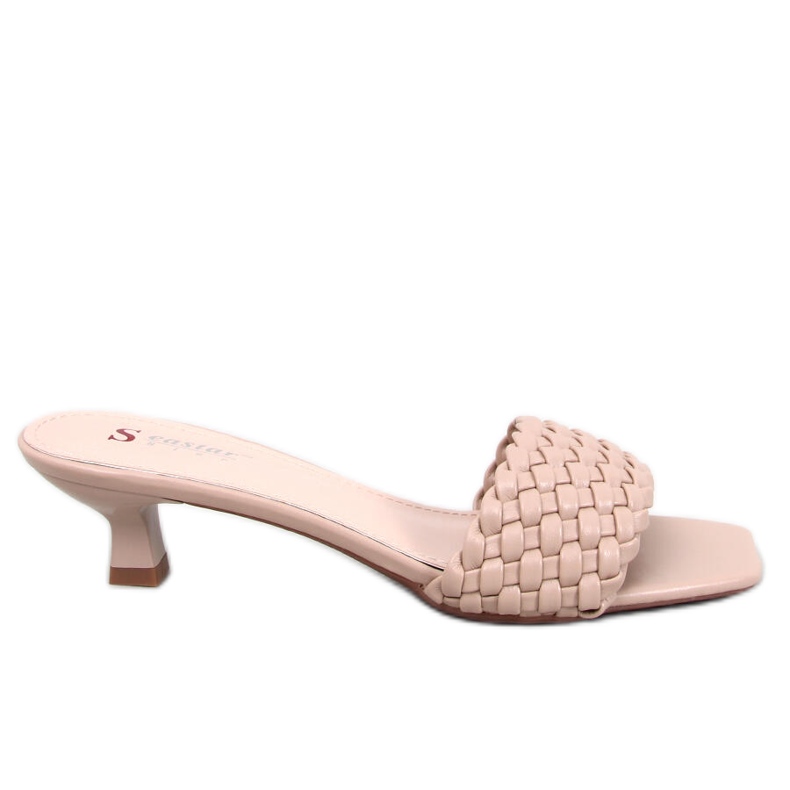 BM Arritola Apricot matalakorkoiset sandaalit beige