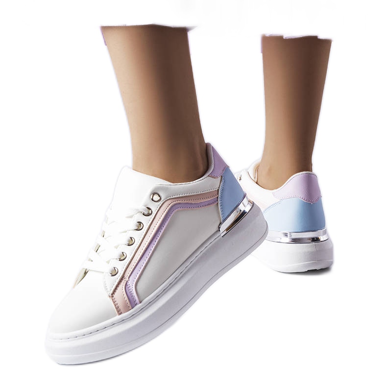 Soucyn valkoiset lenkkarit paksulla pohjalla valkoinen