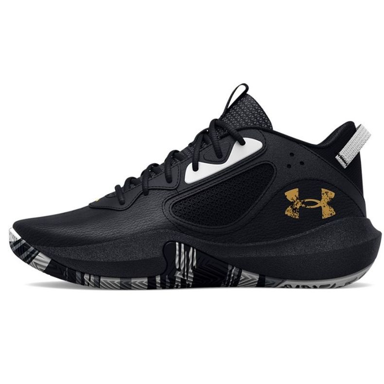 Under Armour Gs Lockdown 6 Jr 3025617 003 koripallokengät musta musta