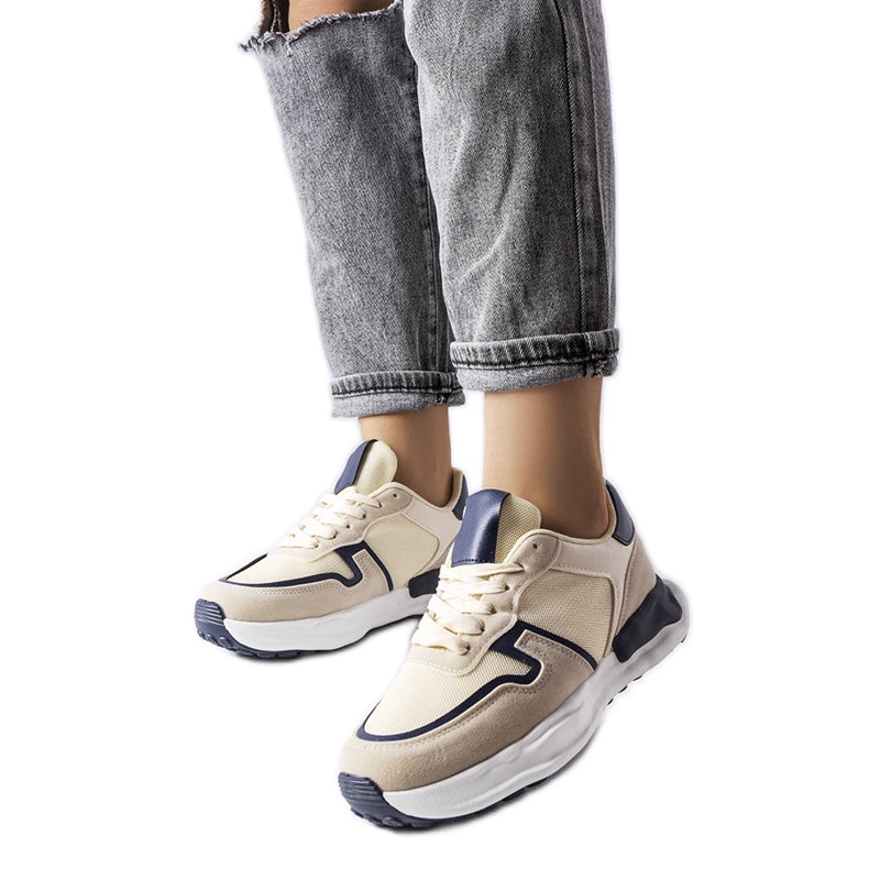 Lothair beigenväriset urheilulenkkarit