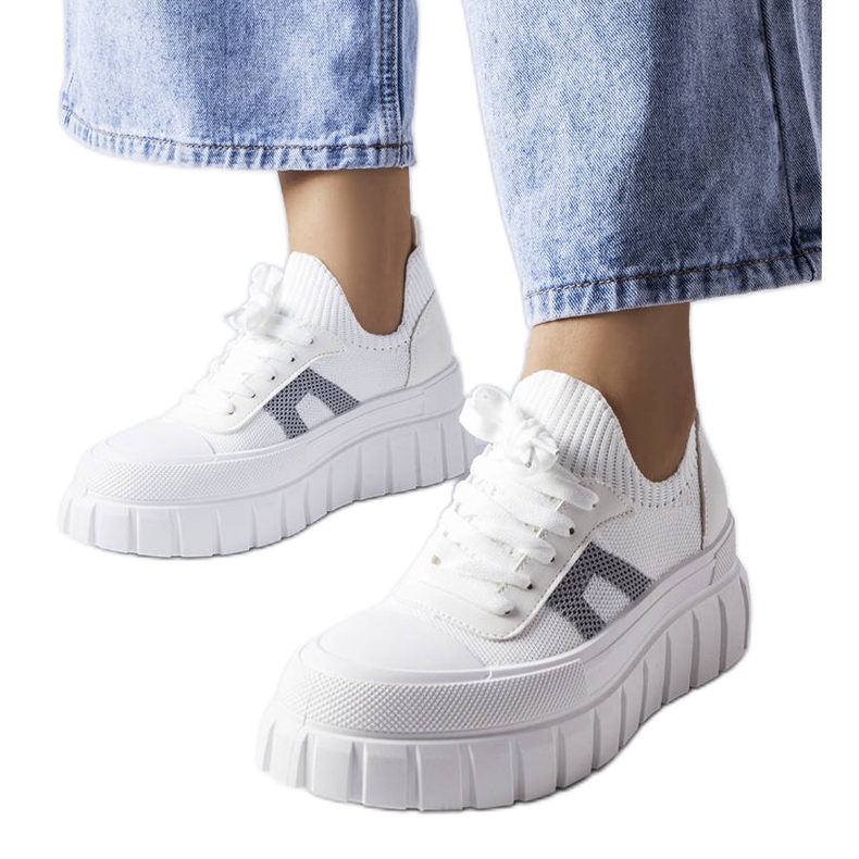 Charpentier valkoiset alustalenkkarit valkoinen