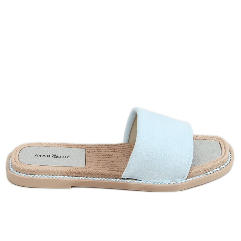 Daniels Blue naisten mokkanahkaiset tossut sininen