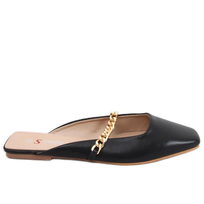 Seastar Chiara Mustat tossut ketjulla