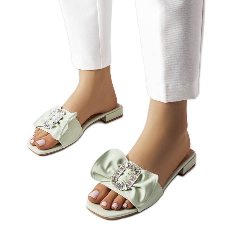 Fifin vihreät tyylikkäät strassit