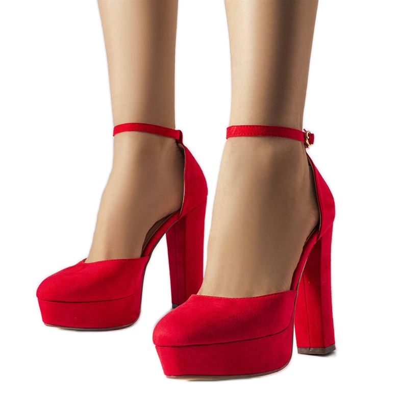 Sacré punaiset korkokengät punainen