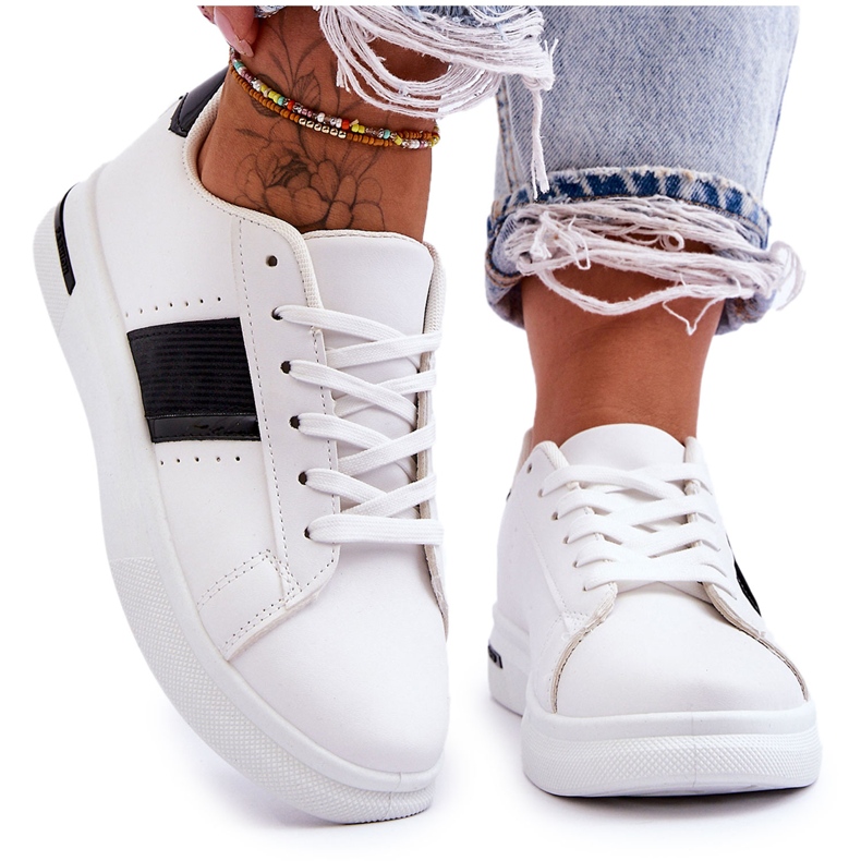 PG1 Naisten urheilukengät, valkoinen ja musta Soris