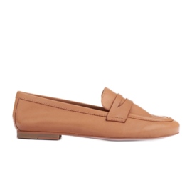 Marco Shoes Vuoraamattomat loaferit ruskea