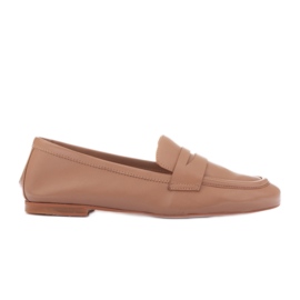 Marco Shoes Vuoraamattomat loaferit beige