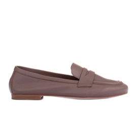 Marco Shoes Vuoraamattomat loaferit ruskea