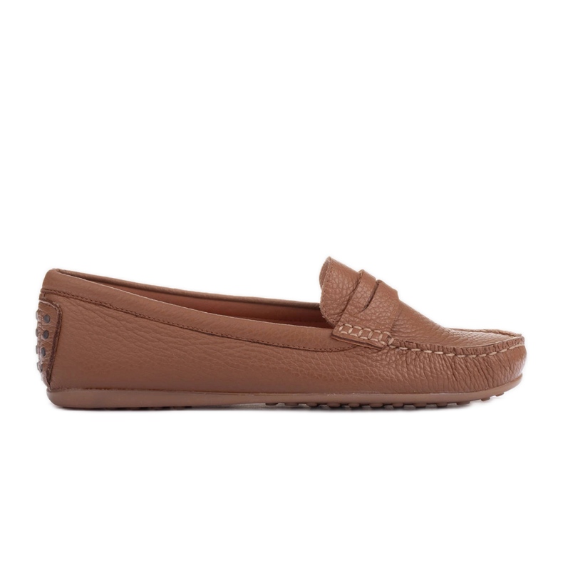 Marco Shoes Loaferit joustavalla pohjalla ruskea