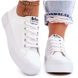 Mukavat lenkkarit Lee Cooper LCW-23-31-1806L valkoinen