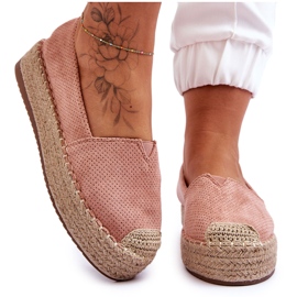 PM1 Espadrillit olkitasolla Pink Highway vaaleanpunainen