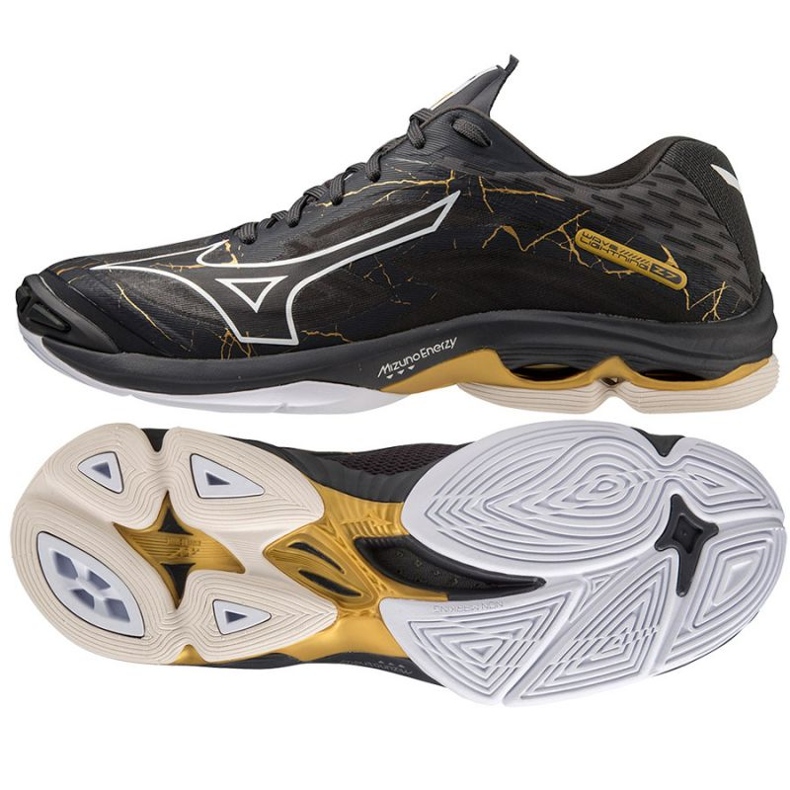 Mizuno Wave Lightning Z7 M V1GA220041 lentopallokengät harmaan sävyt