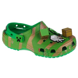 Crocs Elevated Minecraft Classic Clog Jr. 208473-90H vihreä