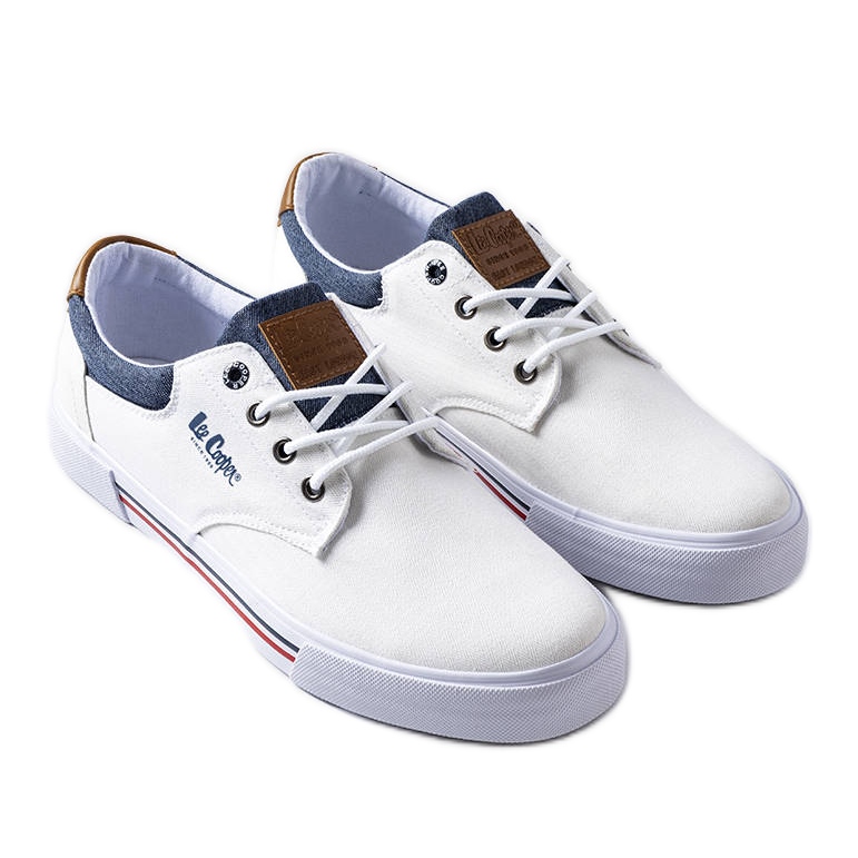 Lee Cooper LCW-23-31-1837M valkoiset tennarit valkoinen