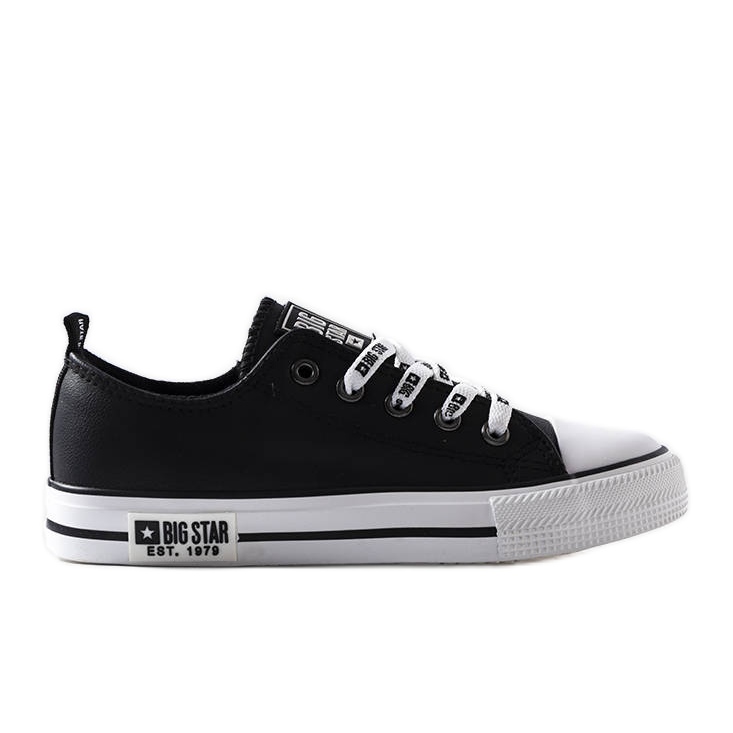 Black Big Star lasten tennarit KK374039 musta