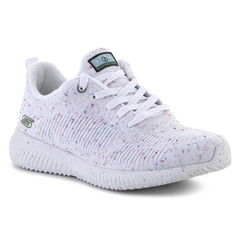 Skechers Bobs Squad Reclaim Life -kengät W 117282-WHT valkoinen