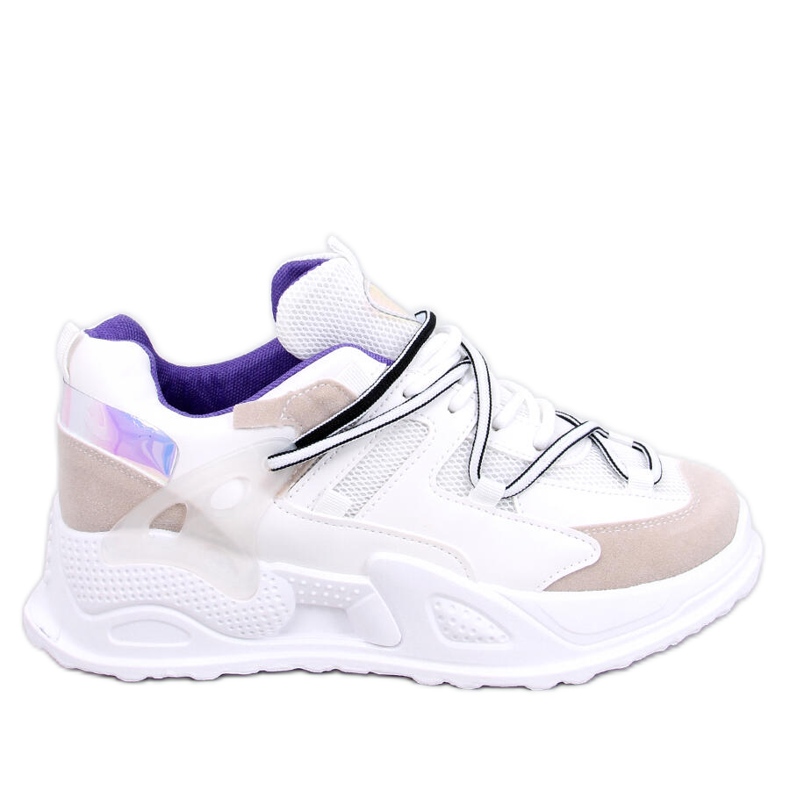 BM Farey White -lenkkarit beige