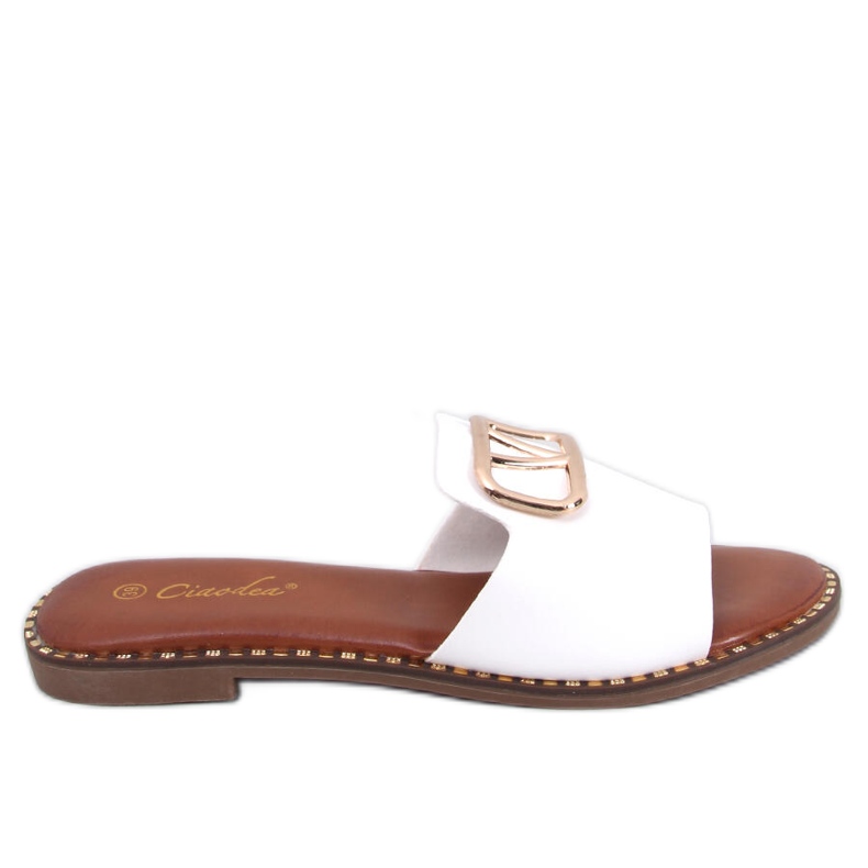 BM Tonya White naisten tossut valkoinen