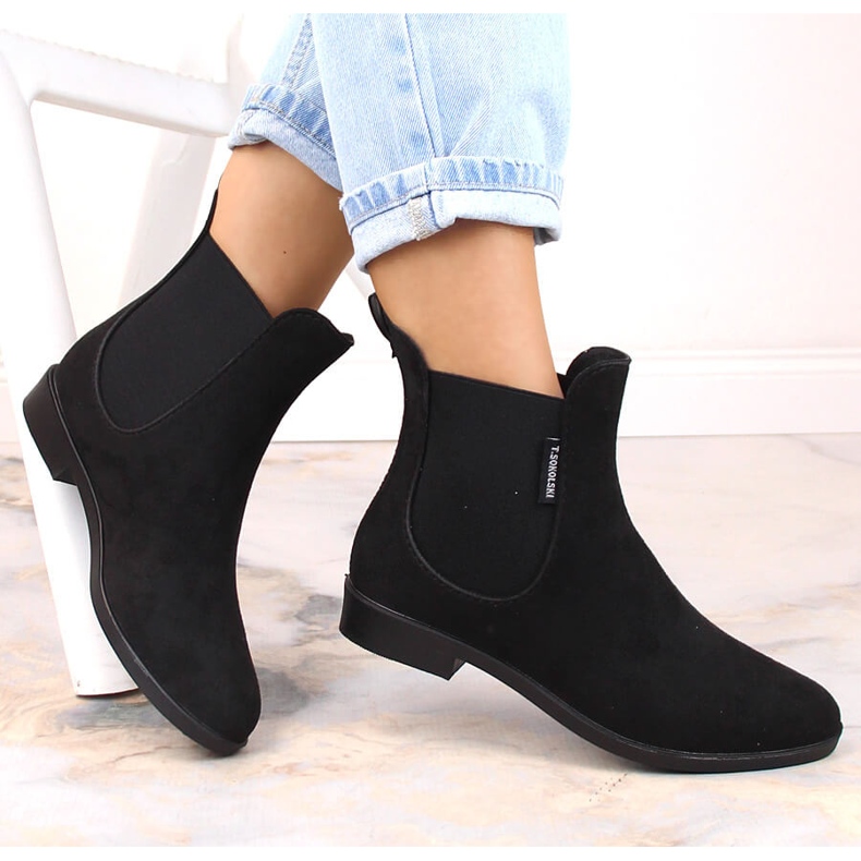 Naisten vedenpitävät T.Sokolski KAL23-11 mustat saappaat