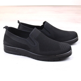 News Uutiset 1022 mustat miesten slip-on kengät