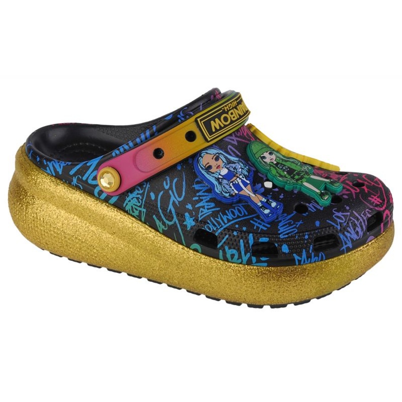 Crocs Rainbow High Cutie Crush Clog 208116-90H varvastossut monivärinen