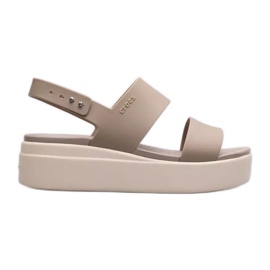 Crocs Brooklyn Low Wedge Sandaalit W 206453-2YI beige