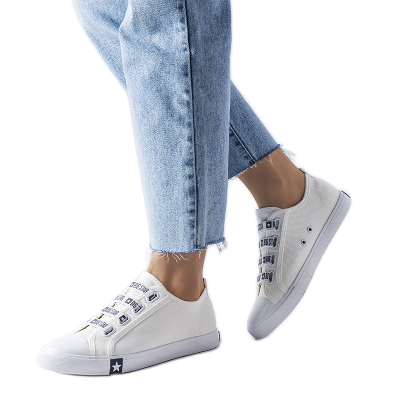 Big Star HH274094 valkoiset lenkkarit valkoinen