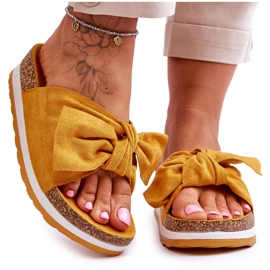 PG1 Alustan varvastossut keltainen niin mukava PG1 Alustan varvastossut keltainen niin mukava