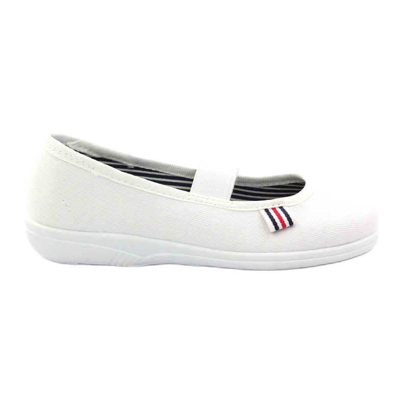 Tyttöjen tossut Tšekin Befado 274X013 valkoinen