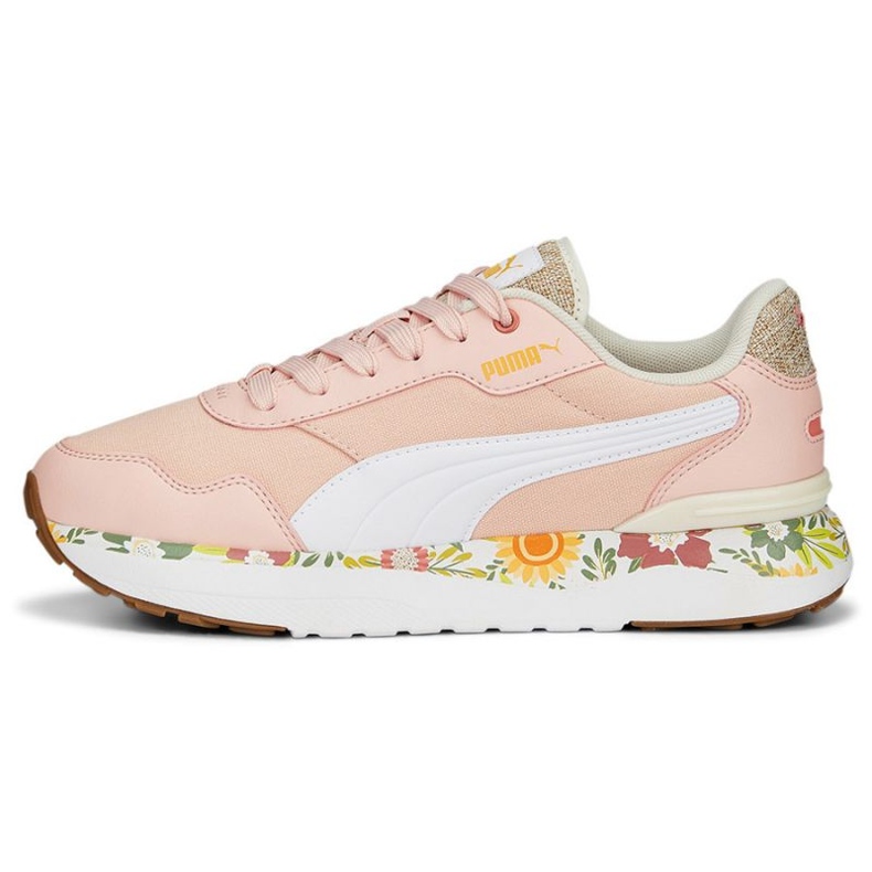 Puma R78 Voyage Wild Garden Shoes W 389235 02 vaaleanpunainen
