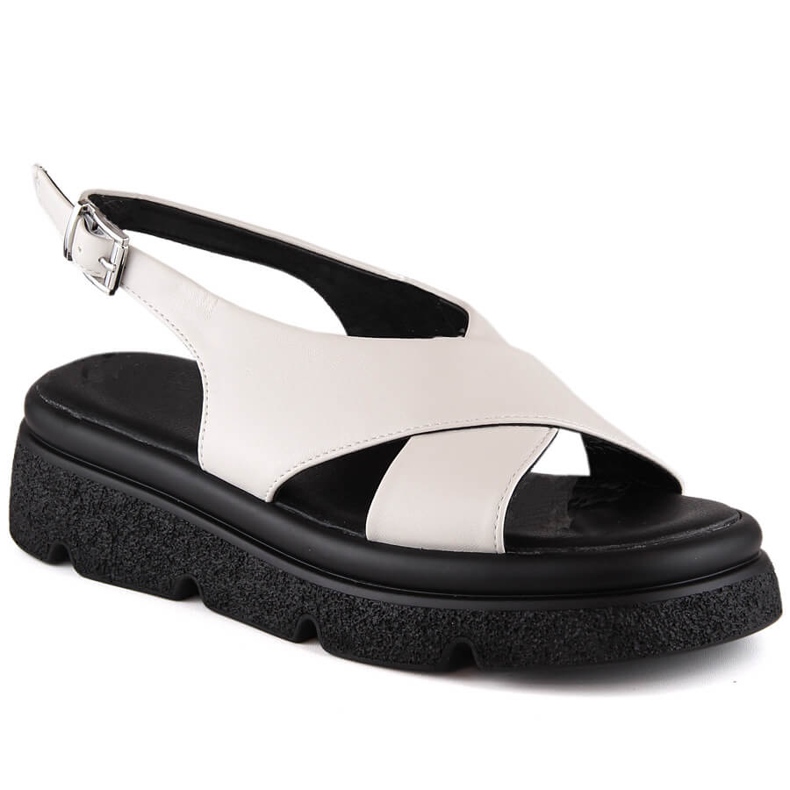 Naisten beige-tasosandaalit Jezzi 5473